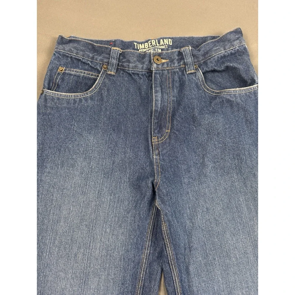Timberland‎ Boys Jeans Relaxed Fit Straight Leg Blue Denim Size 18 Outdoors
